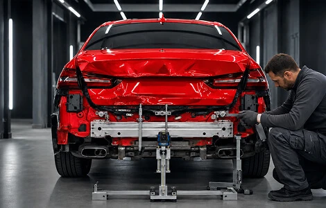 Rear-End Collision Repair at ABC Crash Repairs