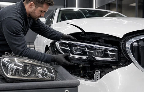 Headlight / Rear Light Replacement at ABC Crash Repairs