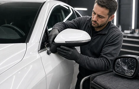 Wing Mirror Replacement at ABC Crash Repairs