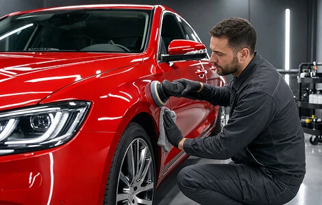 Final Polishing & Finishing at ABC Crash Repairs